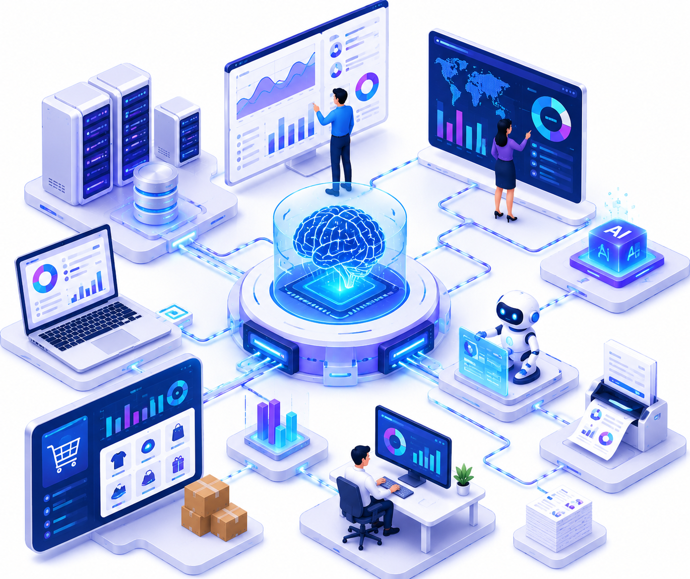 AI Workflow Đang Thay Đổi Cách Doanh Nghiệp Vận Hành Như Thế Nào Trong 2026?