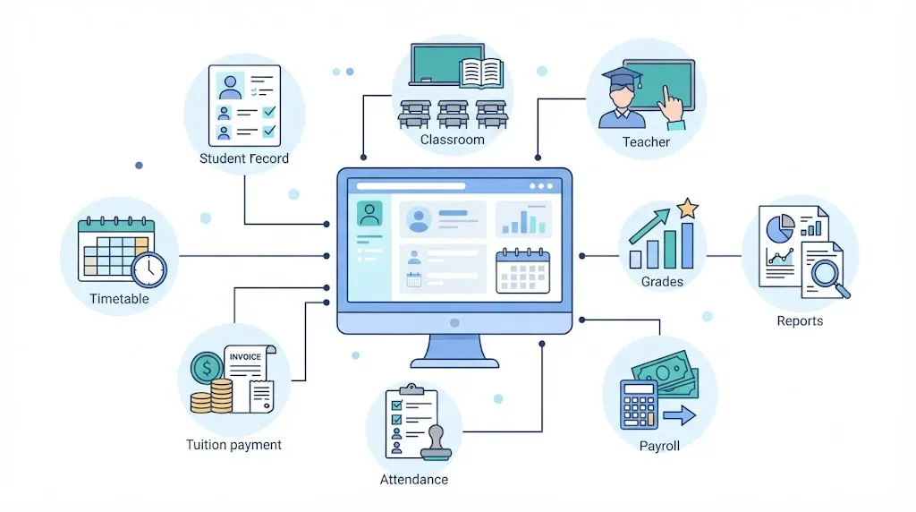 Phần mềm quản lý trường học