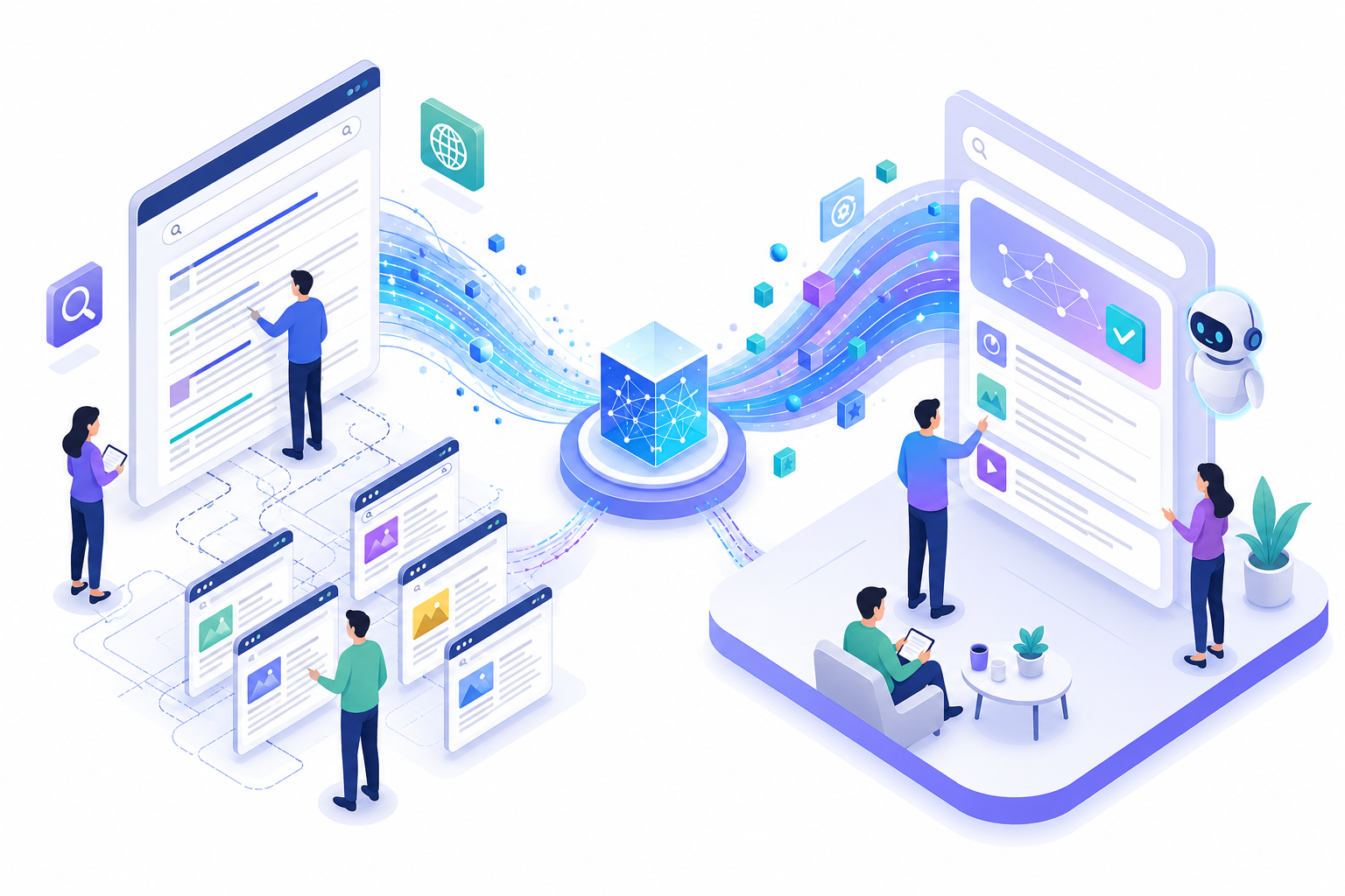 Hành vi tìm kiếm của người dùng đang thay đổi dưới tác động của AI Overview và AI Search