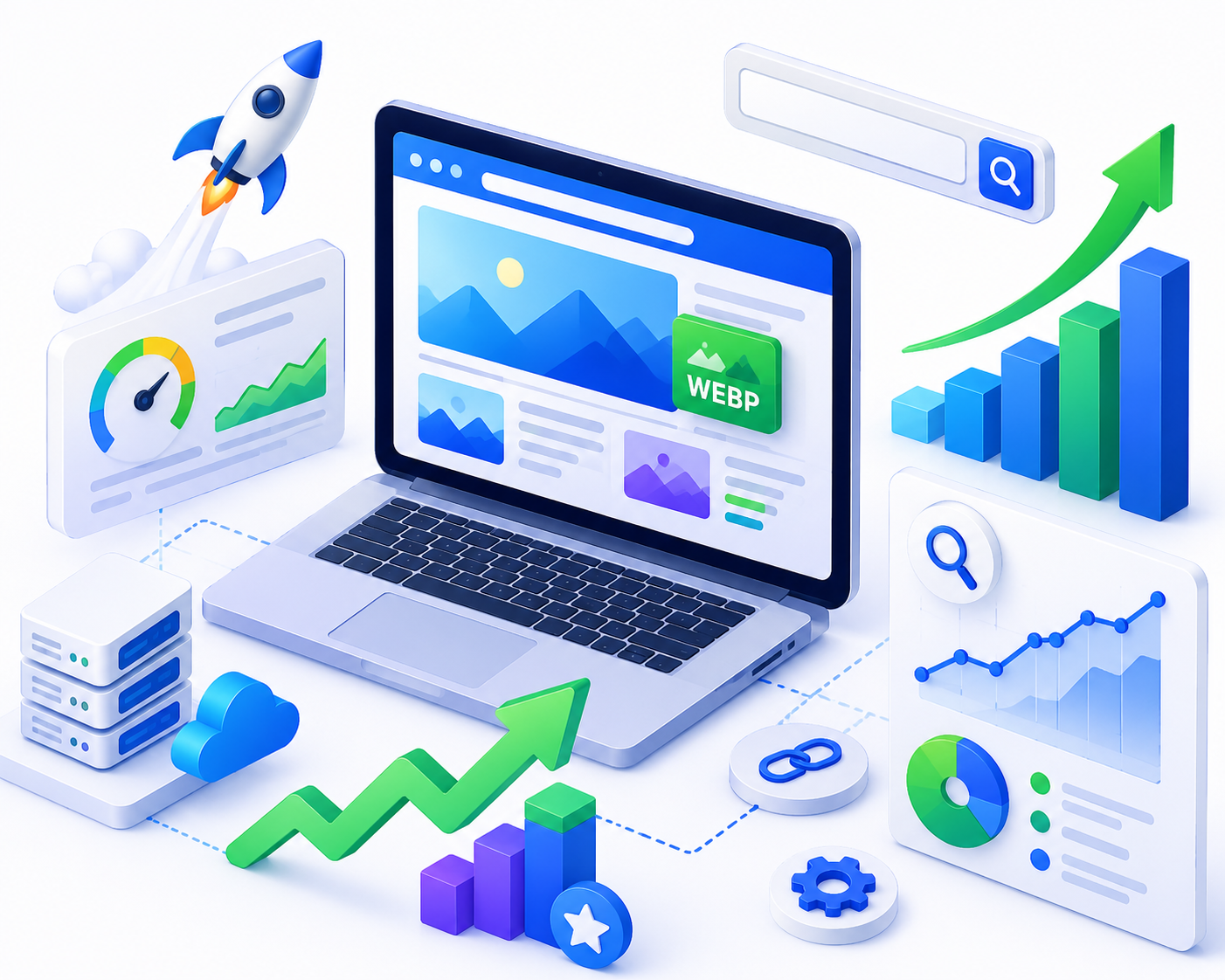 WebP hỗ trợ SEO và tăng hiệu suất website trên Google