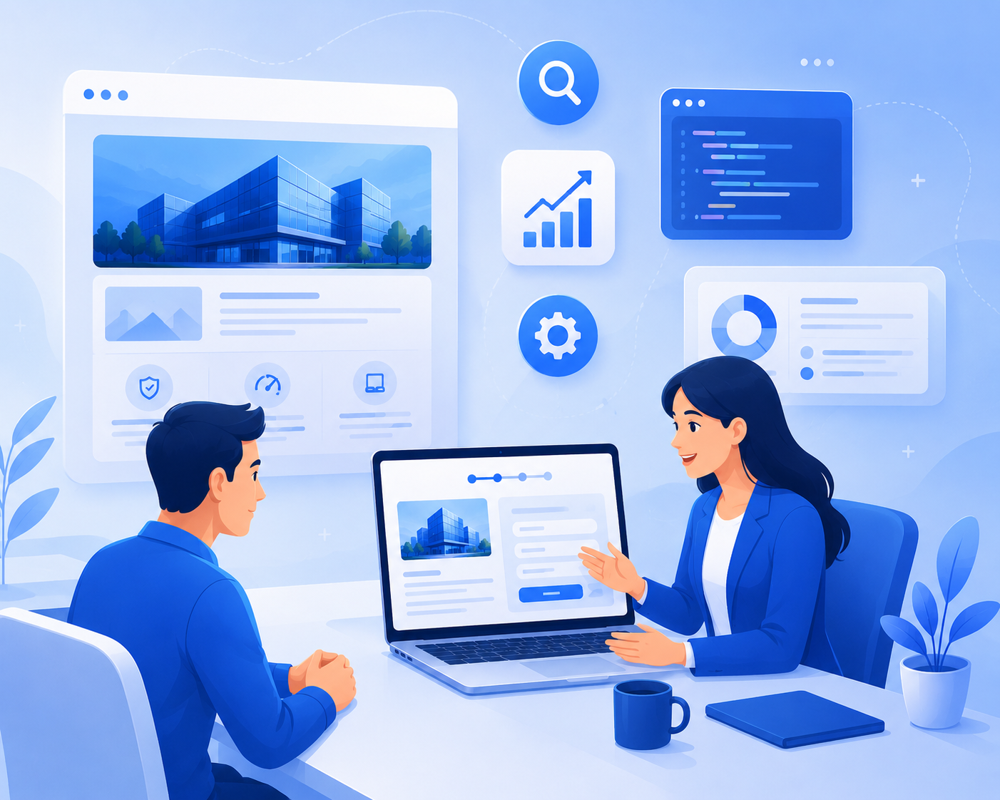 Liên hệ tư vấn thiết kế website chuẩn SEO