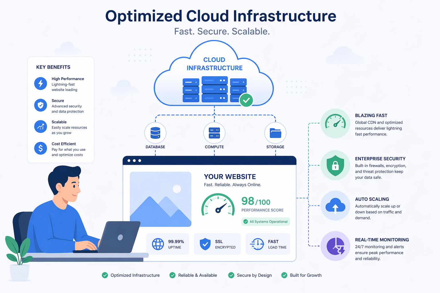 giải pháp tối ưu cloud cho website doanh nghiệp