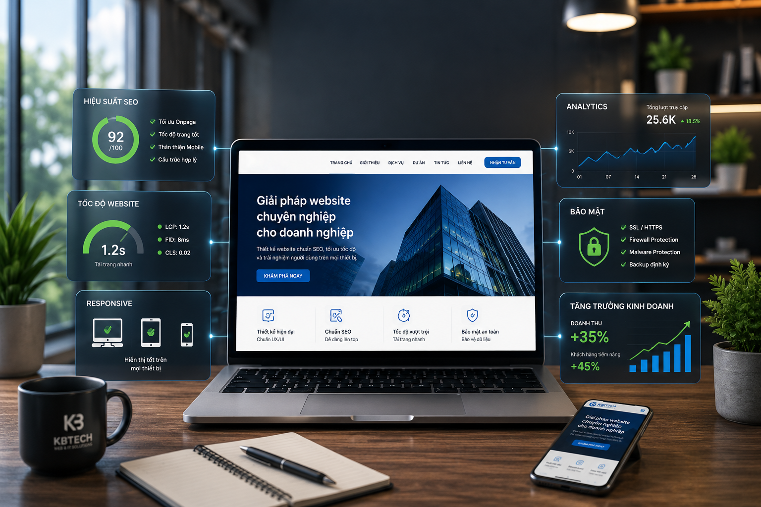 Website Chuyên Nghiệp Là Nền Tảng Phát Triển