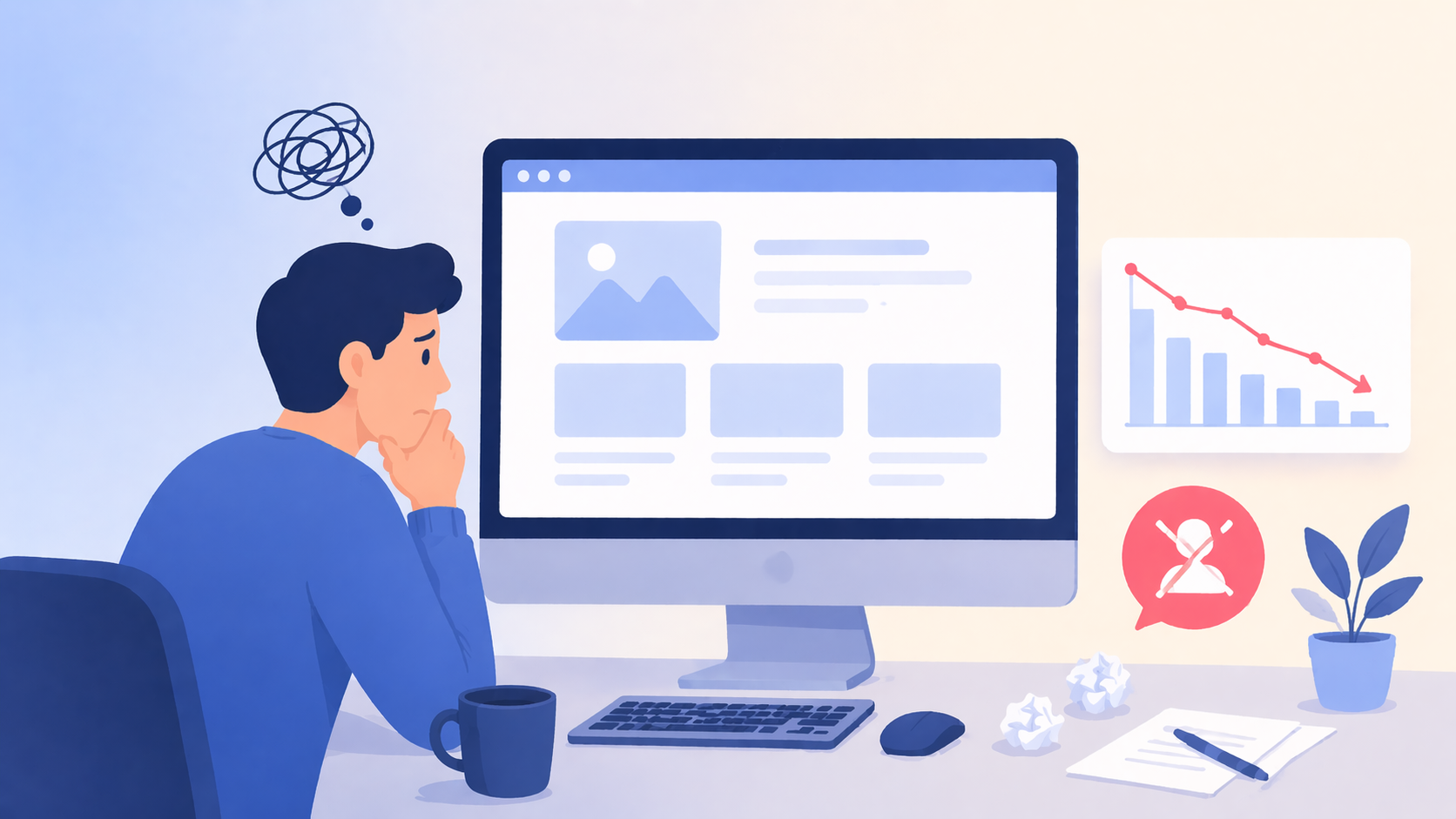 các lỗi phổ biến khi làm website bán hàng nhưng không hiệu quả