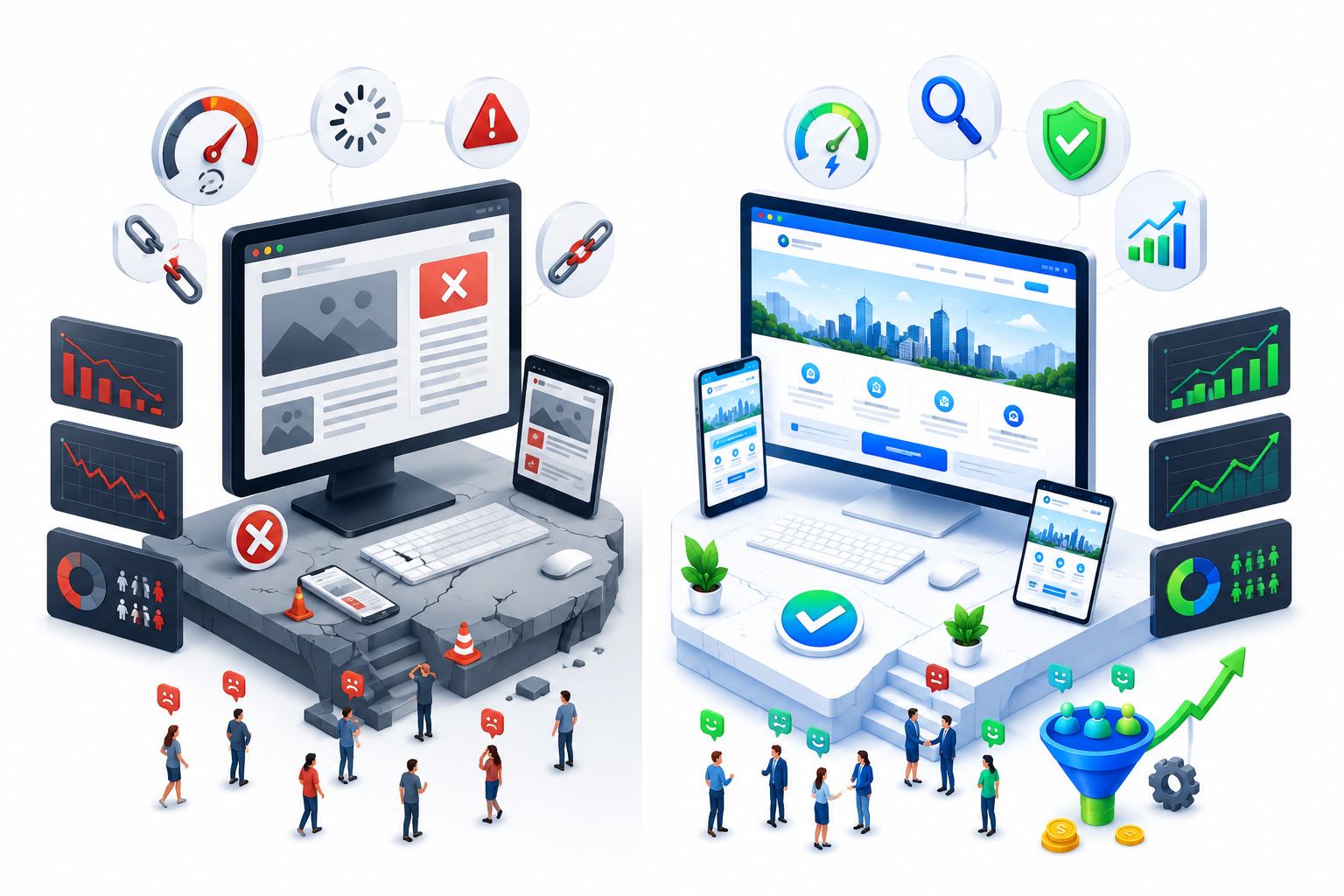 Sai lầm khi thiết kế website khiến doanh nghiệp mất khách hàng