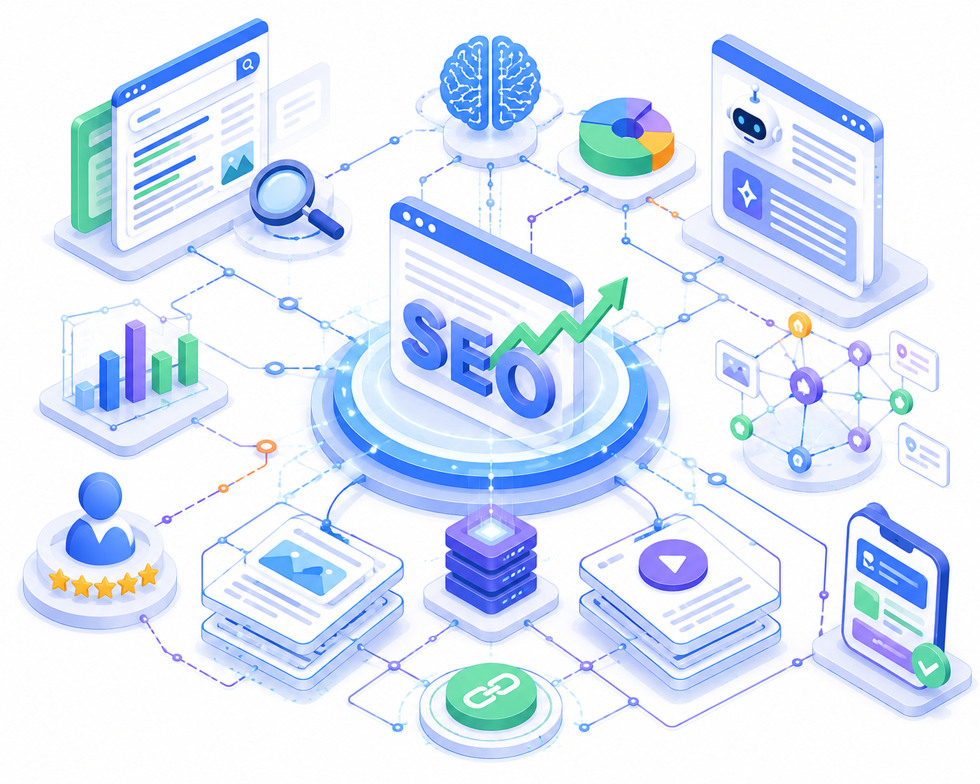 Chiến lược SEO hiện đại kết hợp Google Search và AI Search
