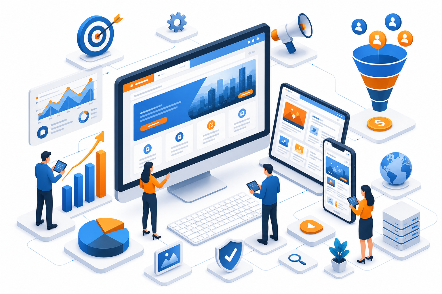 Thiết kế website chuyên nghiệp giúp doanh nghiệp tăng trưởng