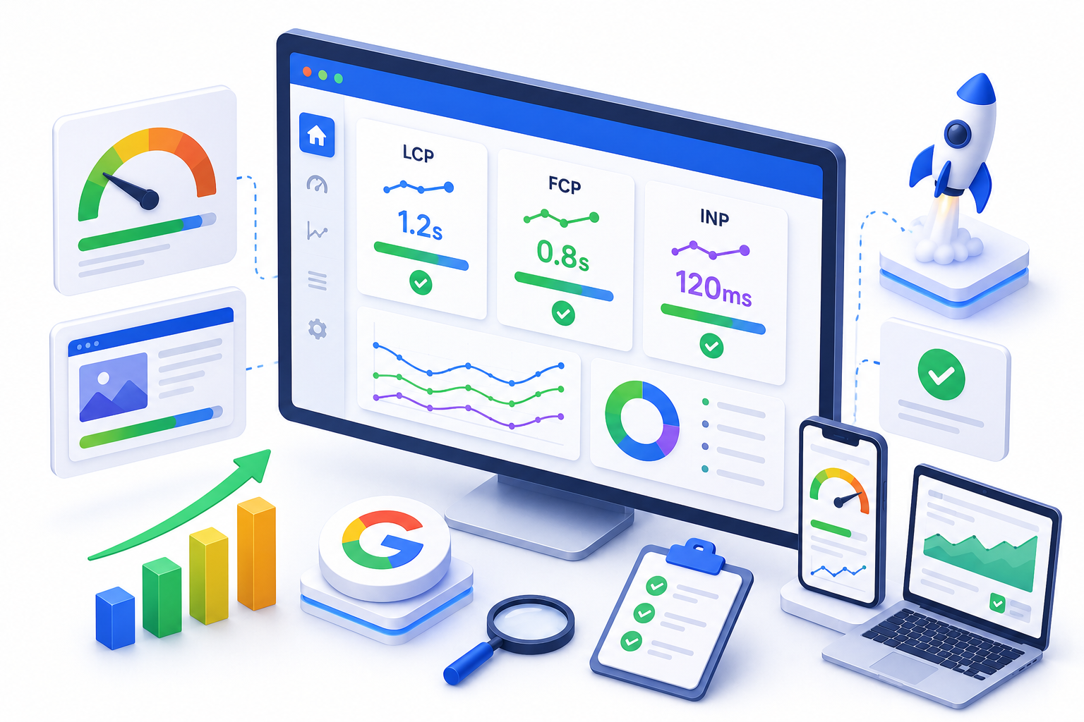 WebP giúp cải thiện Core Web Vitals và hiệu suất website