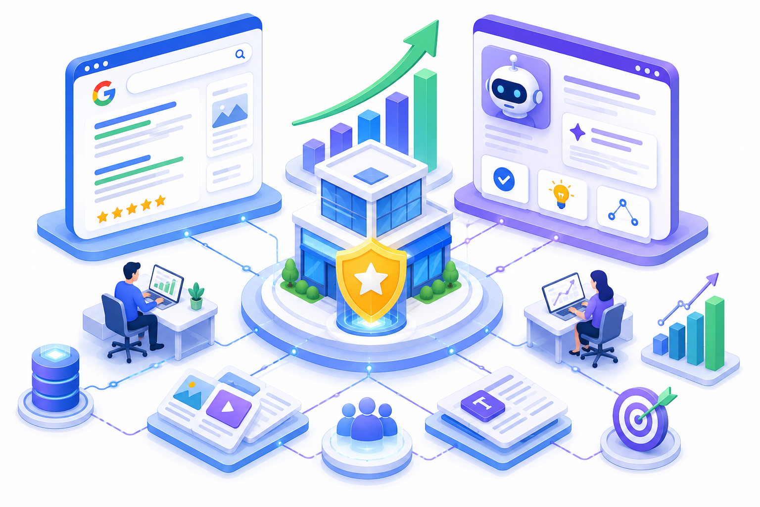 Doanh nghiệp thích nghi với AI Search và Google Search để tăng trưởng bền vững