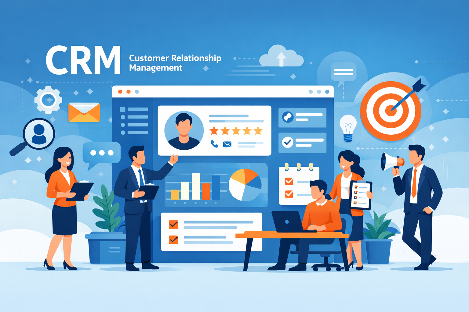 Phần mềm CRM là nền tảng sức mạnh cho doanh nghiệp.